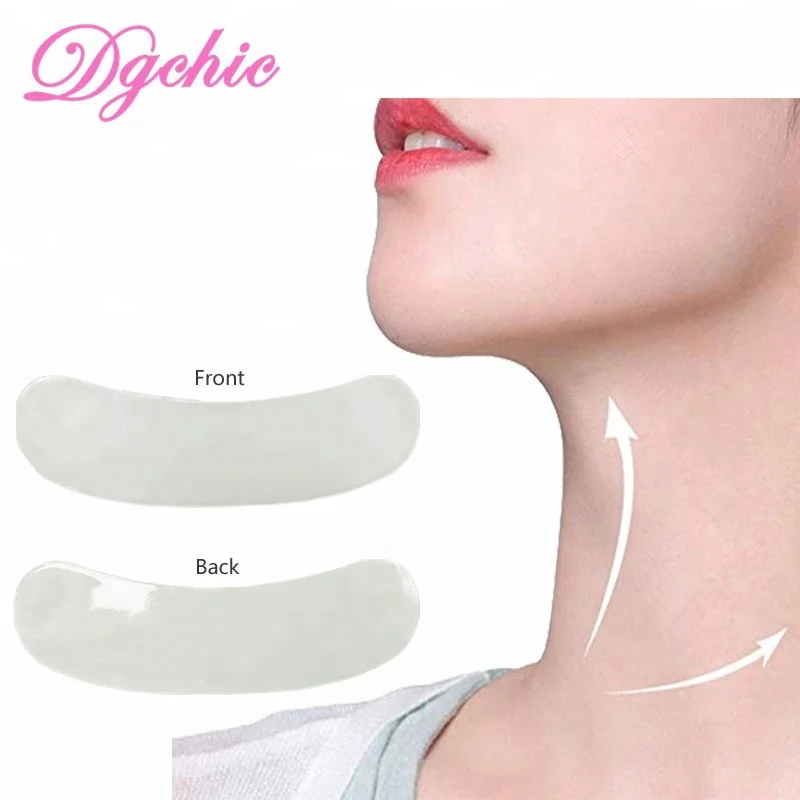 Reusable Ultra Thin Transparent Anti Wrinkle Silicone Neck Pad