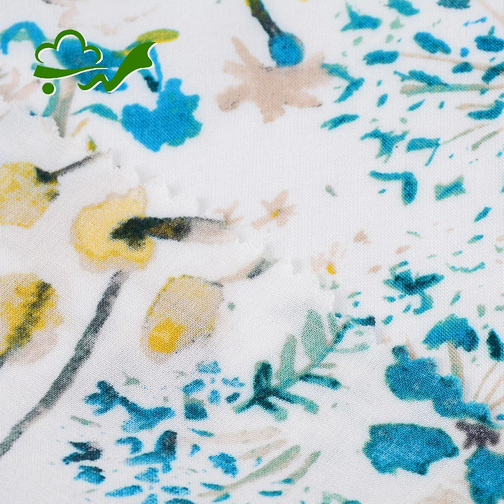 Factory supply 60S custom woven garment plain rayon fabric for dress