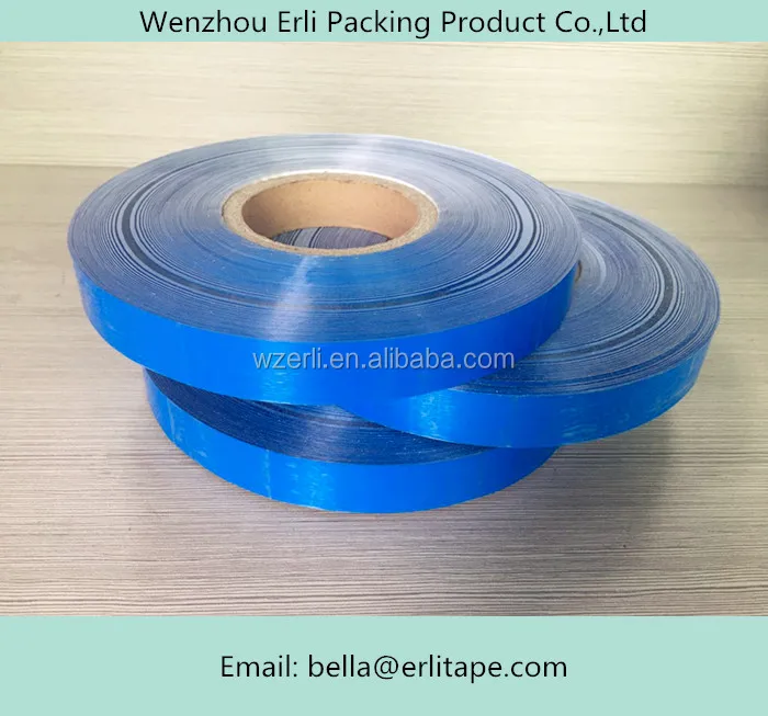 Синий маленький MOPP ленты рулона на термоусадочной упаковки для удобства переноски