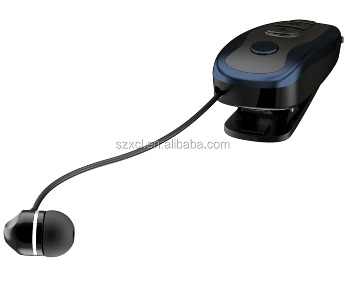 Q7 Lavalier Business Headphone Clip Wireless Earphones Collar Earbuds Sport Headset With High Quality