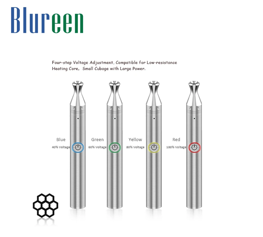 
Four-step Voltage Adjustment Electronic Lpro Electric Cigarettes Wax Pen 