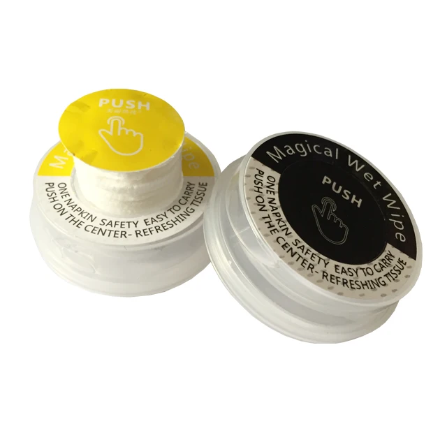 Новинка 2018, портативные сжатые полотенца, мини-салфетки для монет