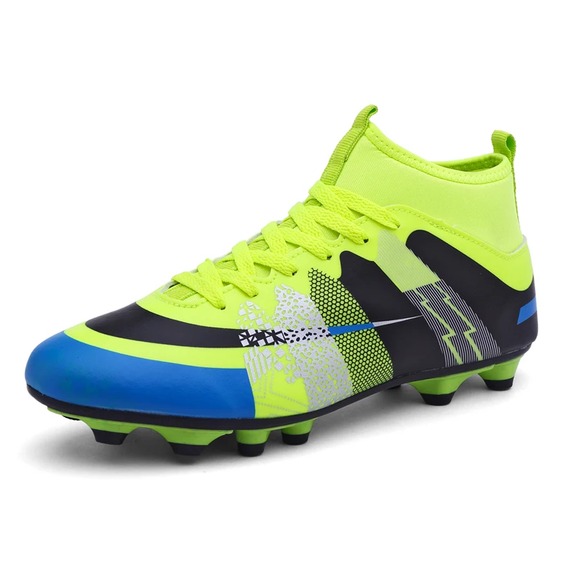 Wholesale High Top Soccer Shoes,Turf Training Cleats Soccer Shoe,Football Boots Men