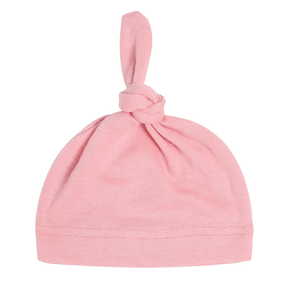 Унисекс детский 100% органический хлопок теплая шапка с узлом, детский шарф Шея