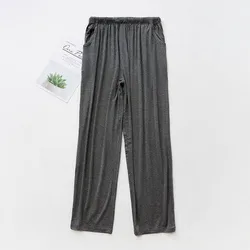 Оптовая продажа, домашняя одежда, мужские свободные штаны из модала, мужские пижамы, свободные широкие штаны