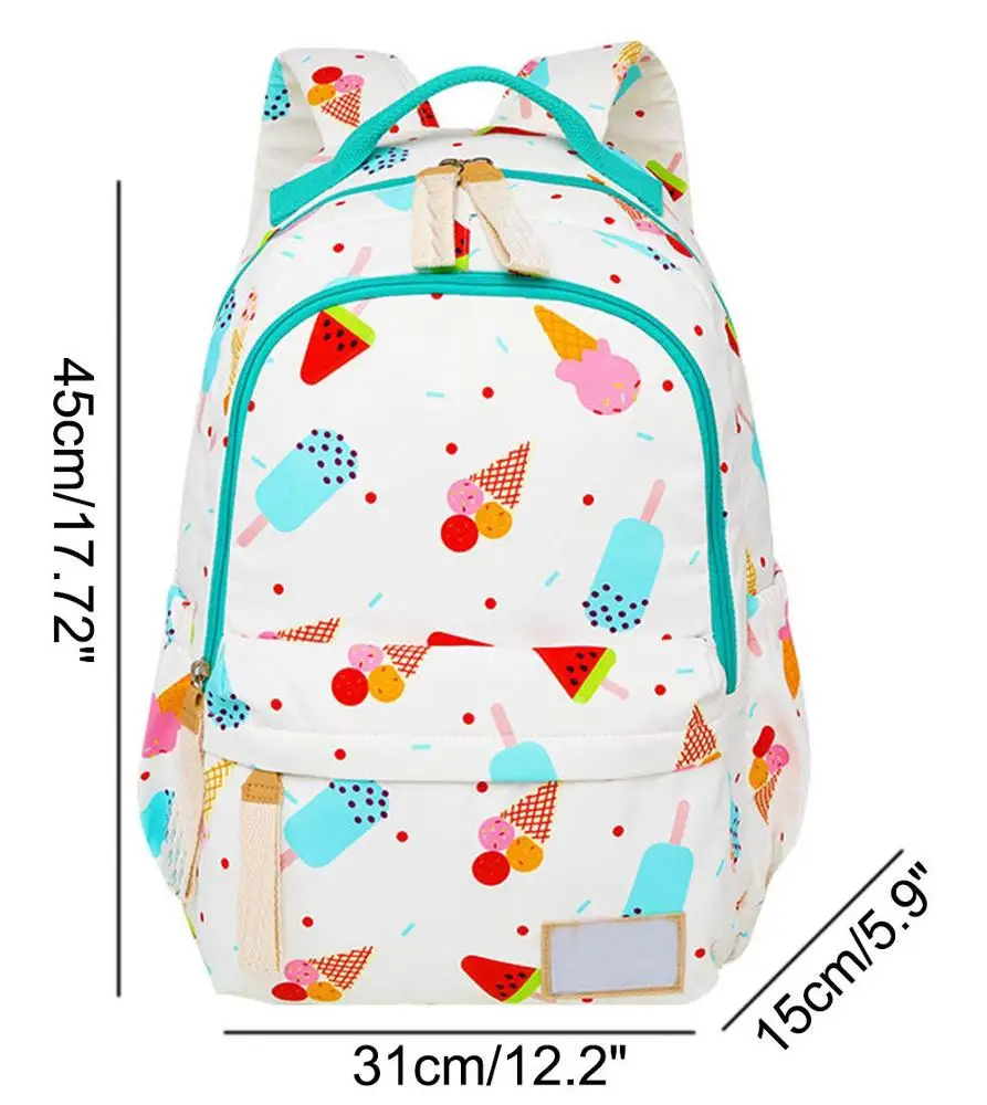 waterproof children school bag polyester backpack kids girl school bag