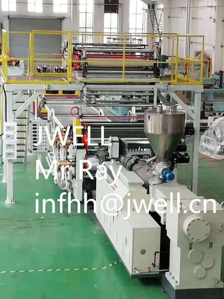 JWELL-High Quality SPC/PVC 200% caco3 calcium Flooring Machine Manufacturer/SPC Flooring Extrusion Line