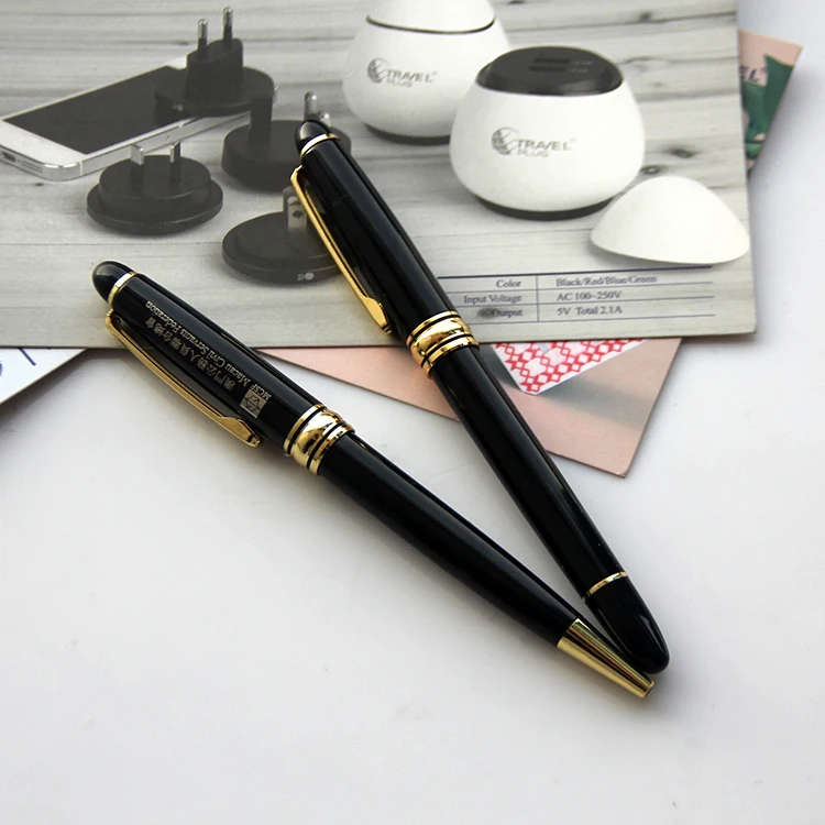 Высококачественная металлическая шариковая ручка с логотипом oem premium mont и подарочный набор