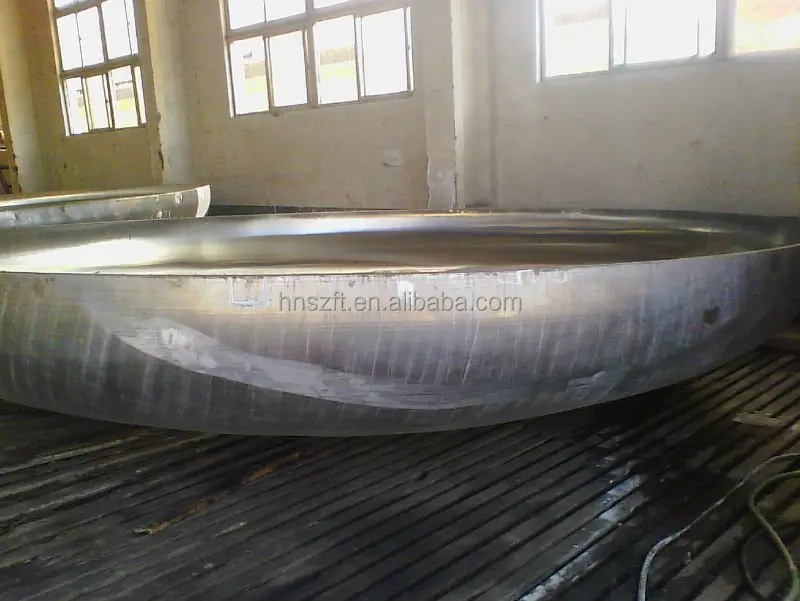 Carbon Steel cold formed steel dish elliptical heads with ASME