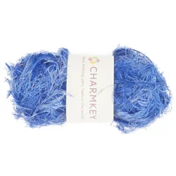 New purple Soft Fluffy Hairy Warm hand Knitted eyelash yarn