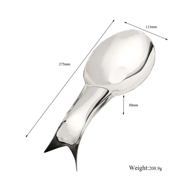 
Amazon new arrival kitchen gadgets accessories wholesale cooking utensils fish dish plate pan holder stainless steel spoon rest 