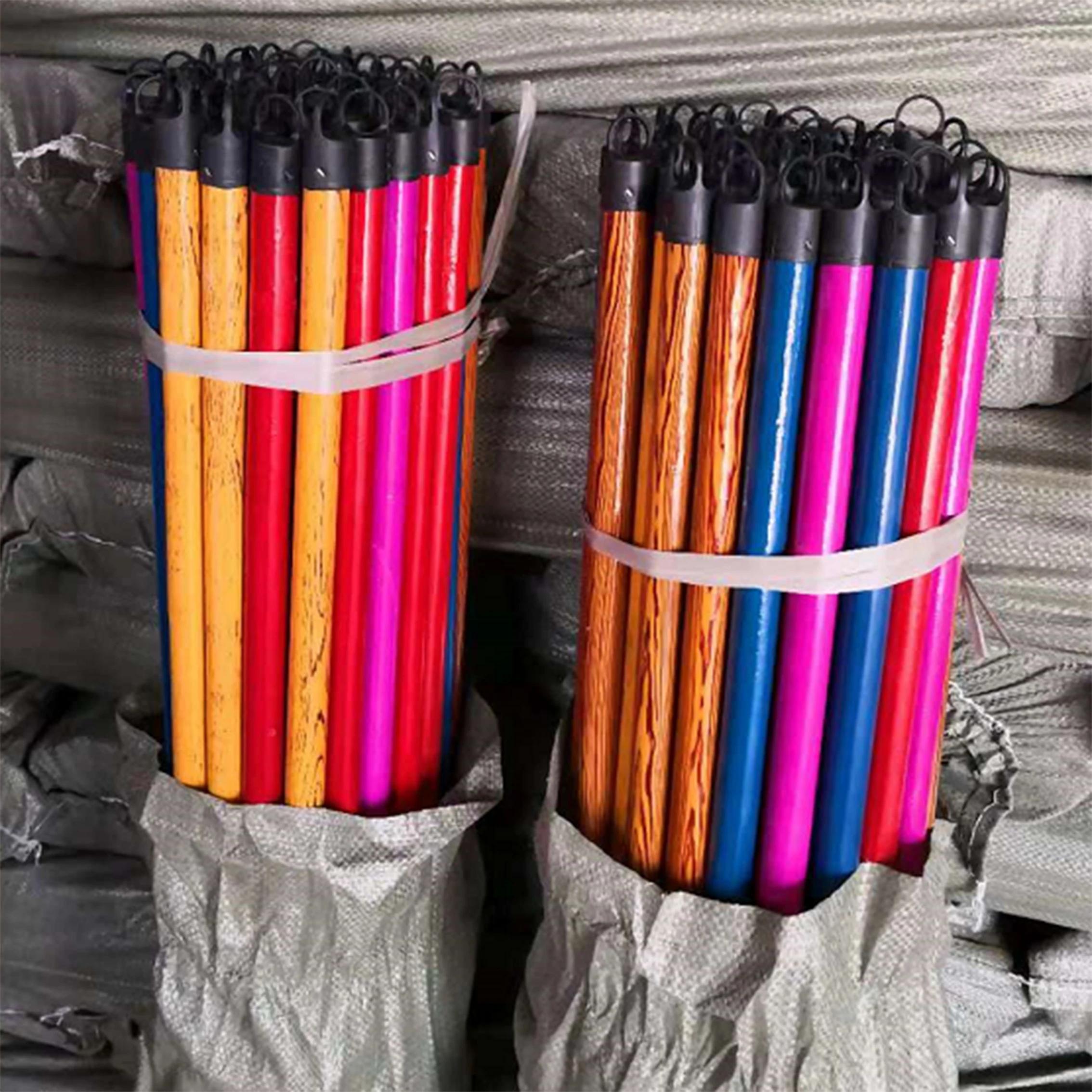 Less than 1 dollar direct sales cheap price household goods for pvc wooden broom stick