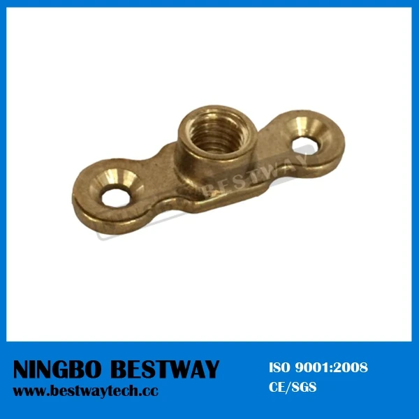 
Pipe Clips Brass Rapid Fix Single Ring 