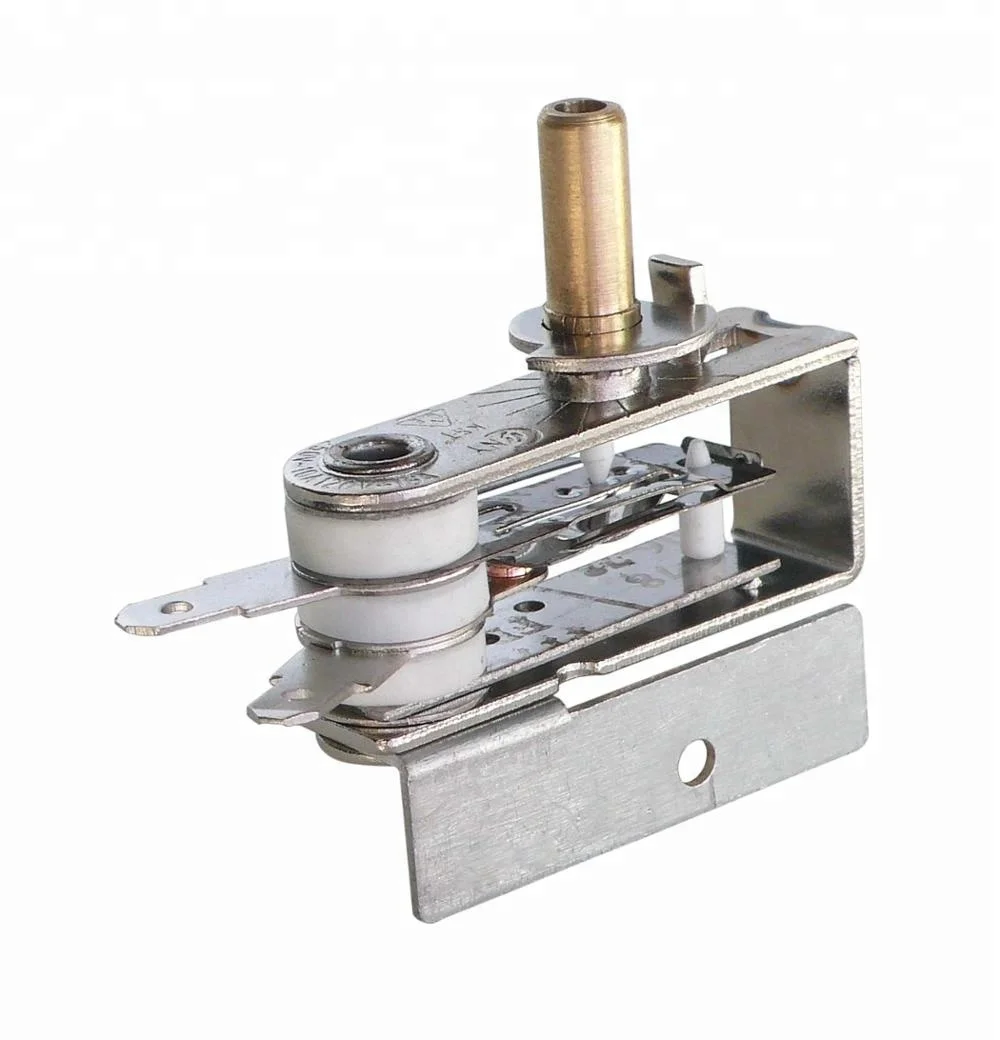 Adjustable bimetal thermostat for electric iron KST-330-C-1