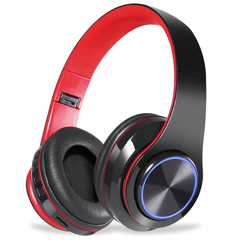 
Wholesale Wireless headband headset Foldable sports bluetooth headphone for mobile phone 