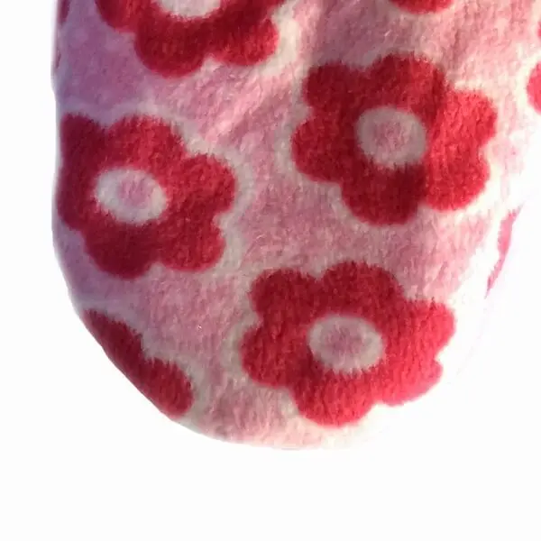 Winter Faux Fur Lined Socks with Plush Uppers and Eye Heads