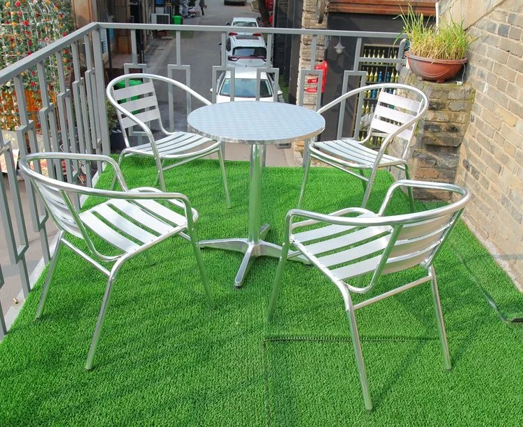 Outdoor Leisure Furniture Set Aluminium Bar Table