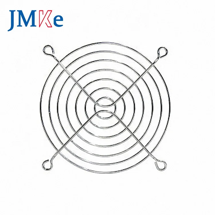 JMKE Hot Sale AC DC Metal Fan Guard filter fan guard 92mm Grille Guard