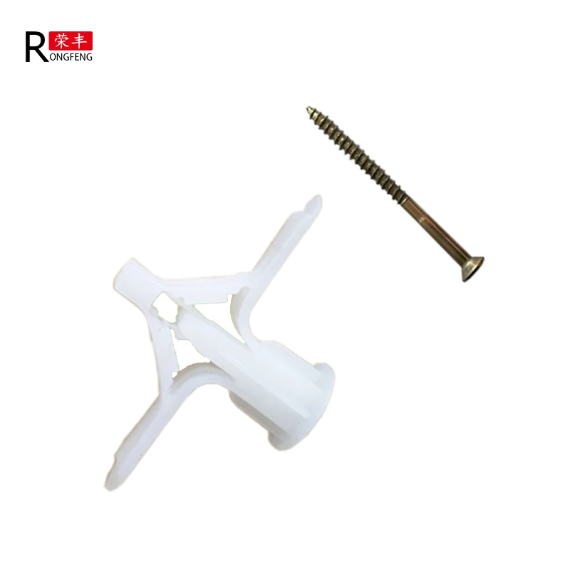 Nylon plastic aircraft expansion tube / expansion plug / gypsum board bulge