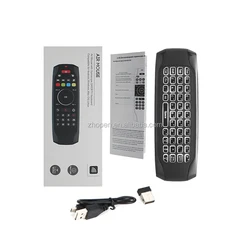 custom laptop gaming mini usb keyboard and mouse combo drivers g7 colorful backlit 2.4g wireless fly air mouse remote control