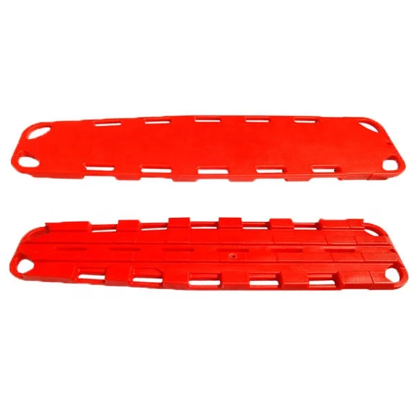 High Quality Emergency Medical Plastic Spine Board Stretcher Spinal Board