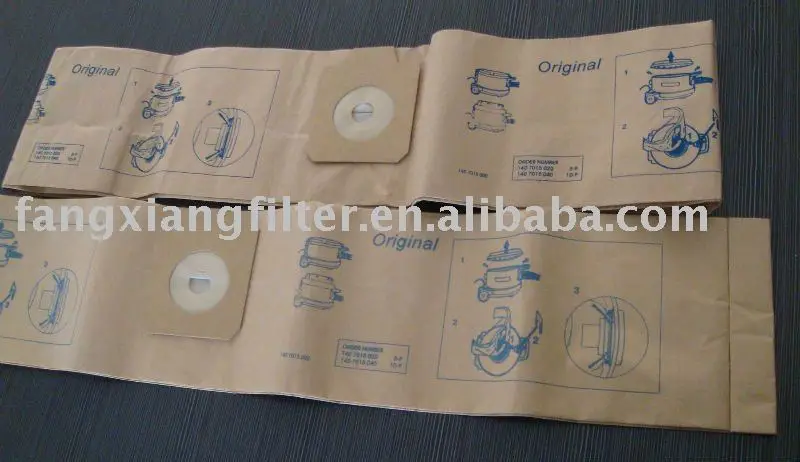 OEM, Rohs Home Appliancement replacement for Nilfisk GD930 and Electrolux UZ920 Vacuum Cleaner Brown Paper Dust Bag