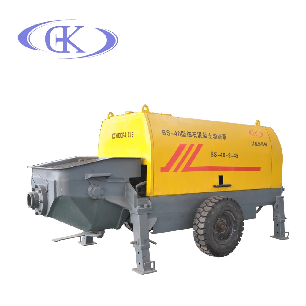 Putzmeister portable schwing concrete pump