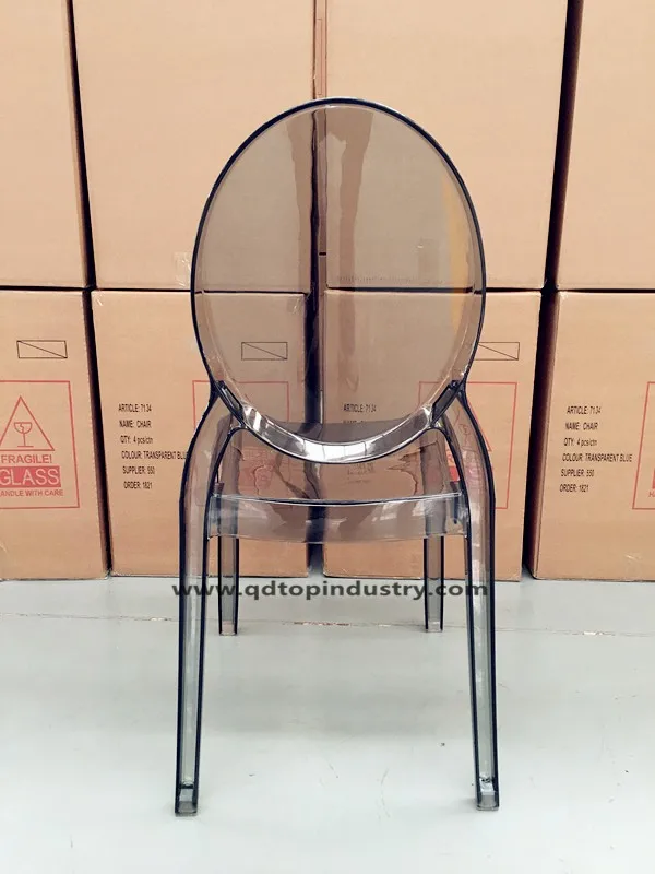 Smoke Sophia clear Chair