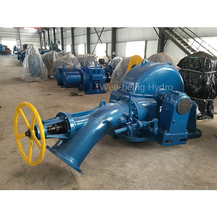 stainless steel 10KW micro hydro electric pelton wheel
