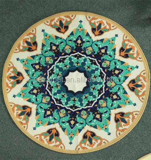 morden area round rug washable for living room or study room