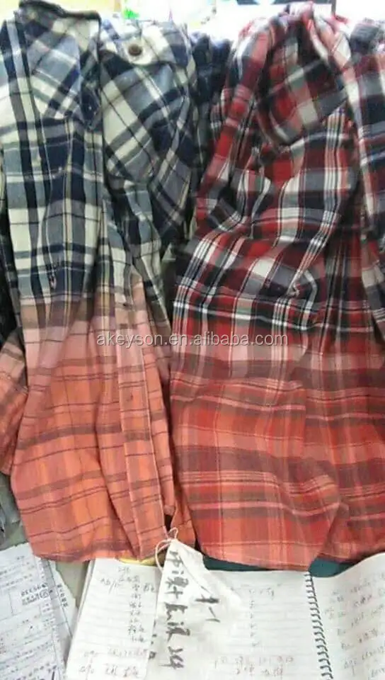 
New Arrival Personalized Hand Distressed Flannel Shirts 