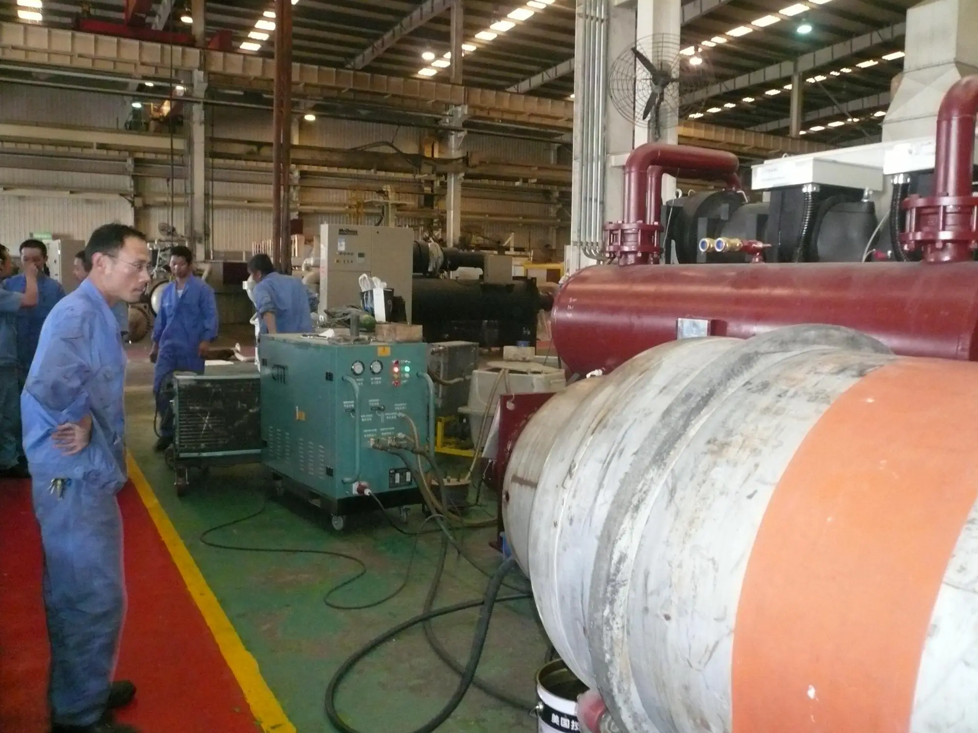 
gas refrigerant R410 recovery machine ISO tank refrigerant remains handling tool 