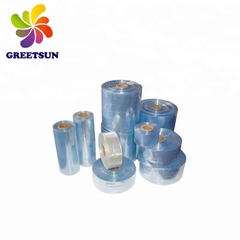 High quality clear pe/pof shrink film heat roll bag