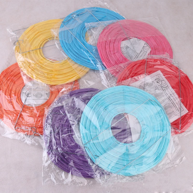 36 Inch Round White Chinese Paper Lanterns for Wedding Decoration