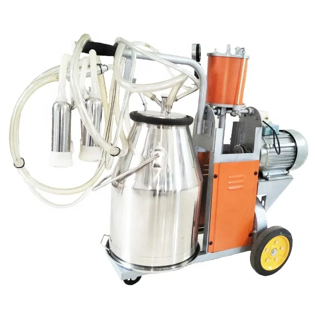Portable Milker Small Dairy Plant Use Cow Milking Machine