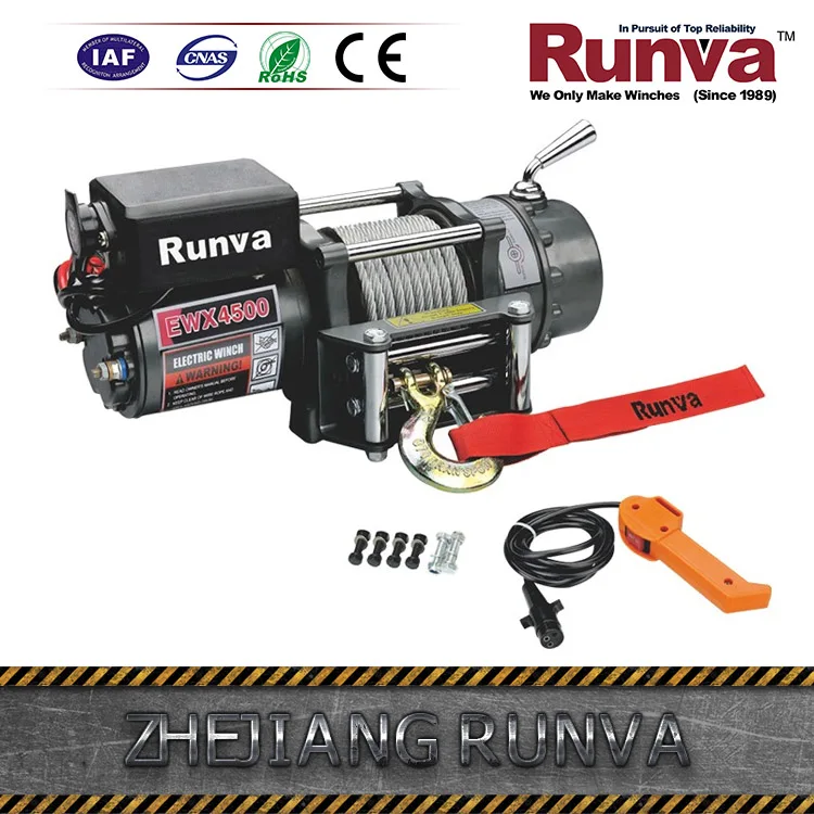 Runva производитель Китай Заводская распродажа CE сертификация Электрический якорь лебедки для лодки
