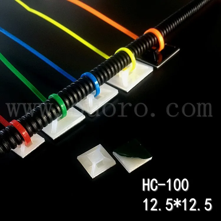 HC-100 Self Adhesive cable Tie Mounts