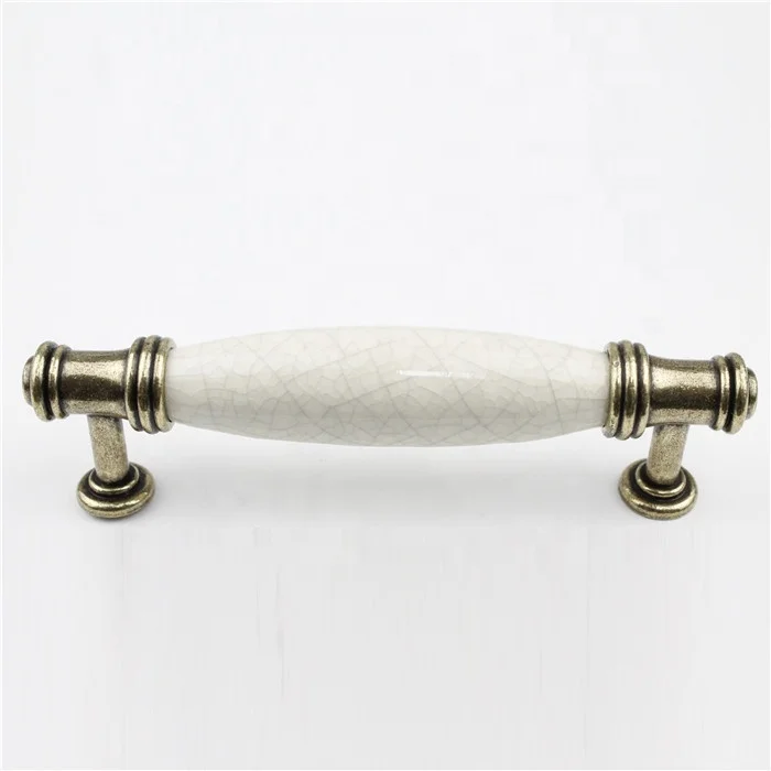 Ceramic Drawer Pulls Antique Kitchen Vintage Knobs and Pulls Handles for Cabinets Ceramic Handle Furniture Handle Traditional