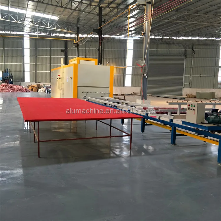 Wood Effect Heat Transfer Machine For Aluminium Profile Surface Finishing sublimation heat transfer