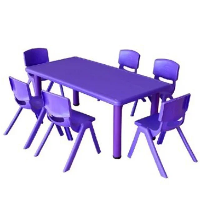 
Rectangle Plastic Study Desk and Chair 