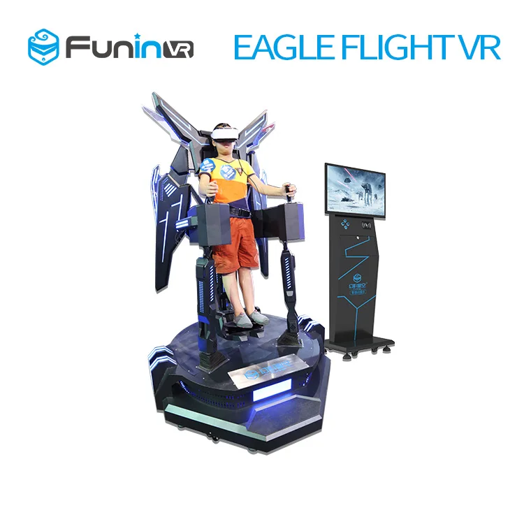 
High Quality Wholesale Custom Cheap 9d vr simulator factory price Eagle flight simulator vr game machine 