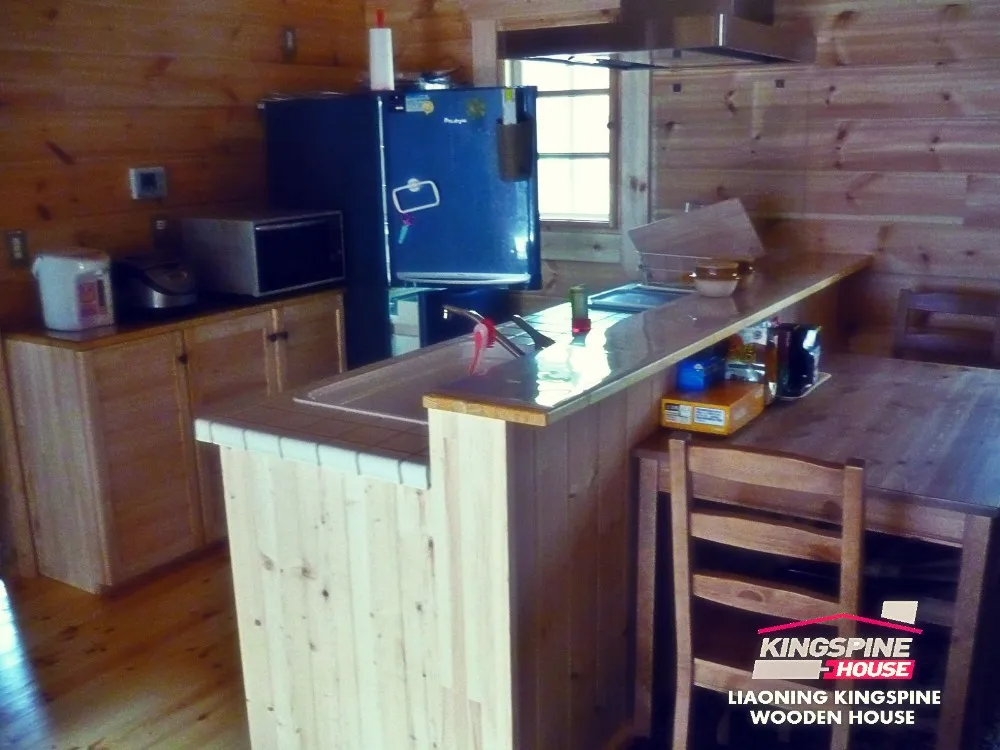 
Wooden House Designed Log Cabin Home KPL-101 