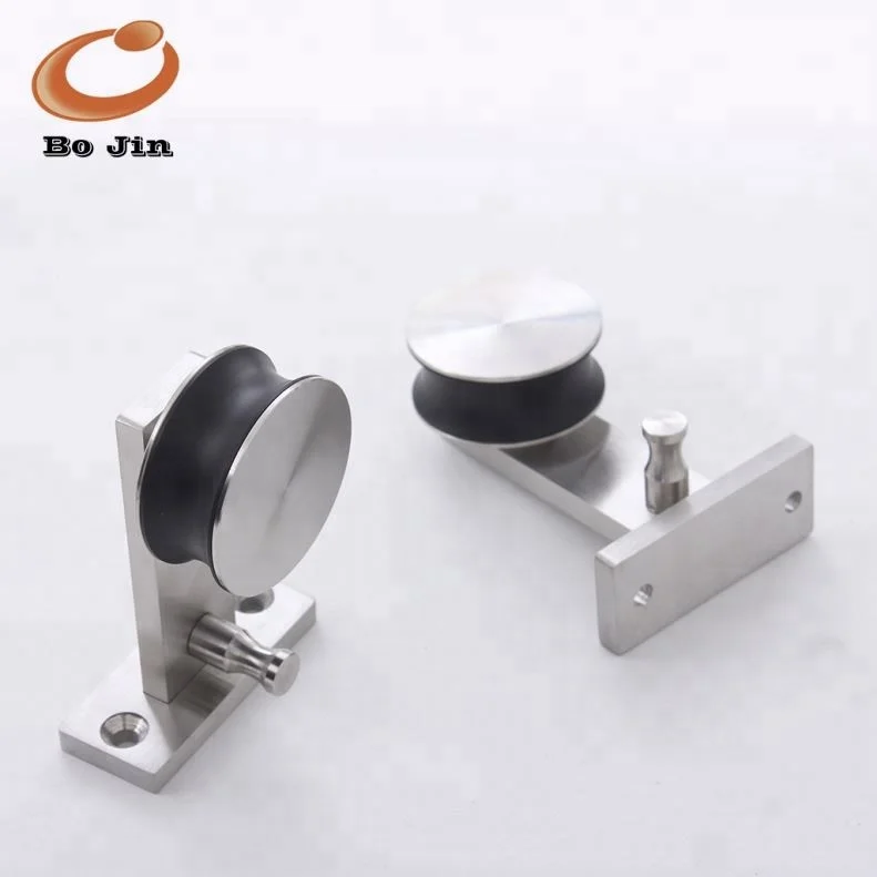 
heavy duty barn wooden door hardware sliding hanging wheel 