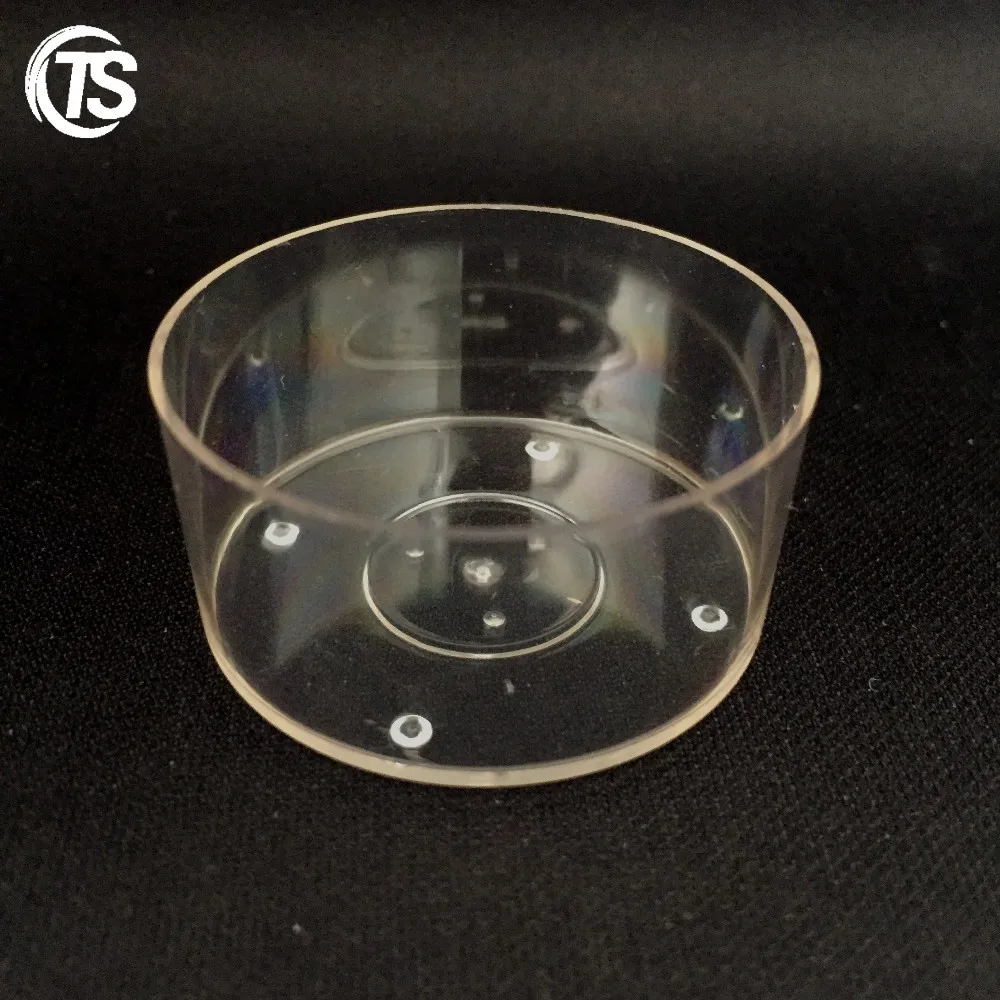 Wedding round shaped Polycarbon Plastic candle tea light cups