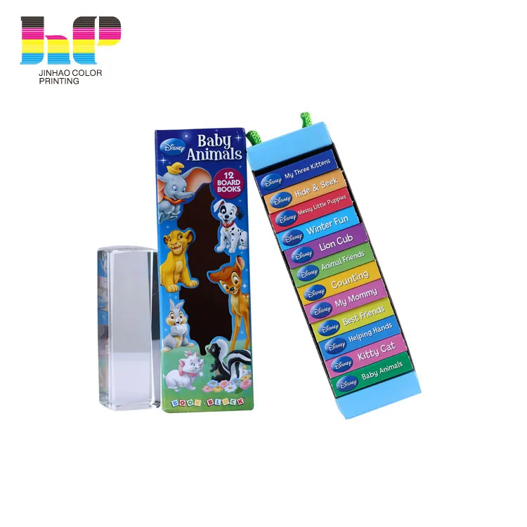 Cute mini size handmade 3D book for primary school children