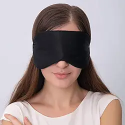Natural Silk Sleeping Travel Block light  Super Smooth Eye Mask