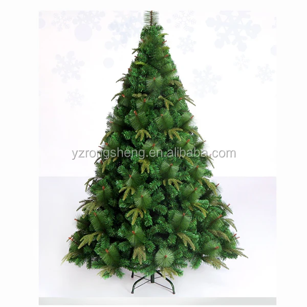 7 футов, смесь зеленых искусственных сосновых веток из ПВХ для домашних животных