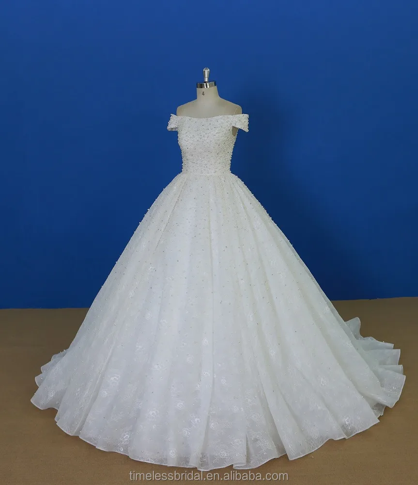 2017 latest real sample top quality egypt wedding dress