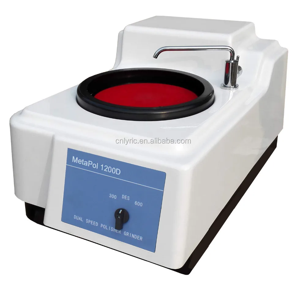 MODEL METAPOL 1200D DUAL SPEED METALLOGRAPHIC SPECIMEN GRINDING & POLISHING MACHINE