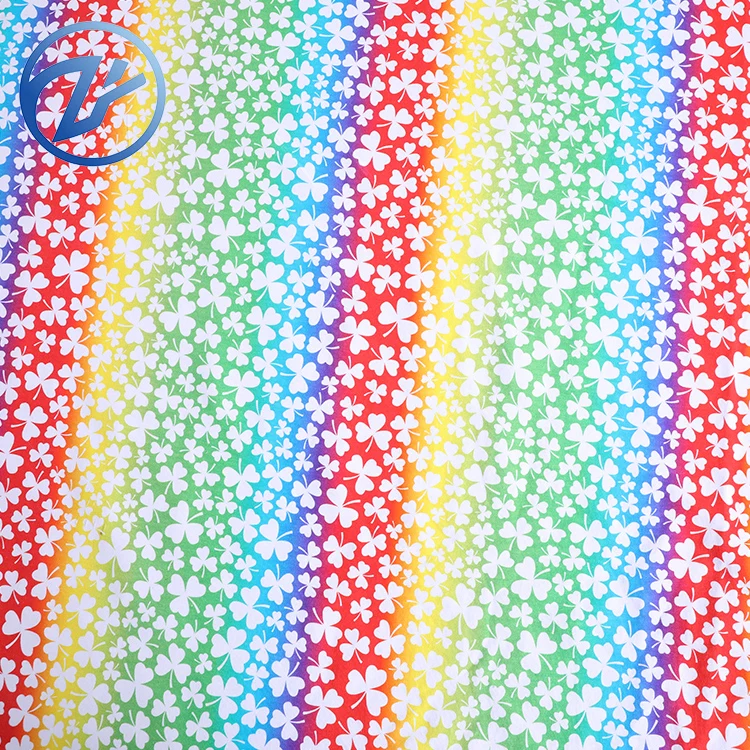 Хлопковая лайкра с цифровой печатью, хлопковая ткань с детским принтом